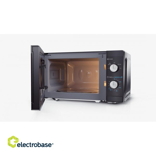 Sharp | Microwave Oven | YC-MS01E-B | Free standing | 20 L | 800 W | Black image 5