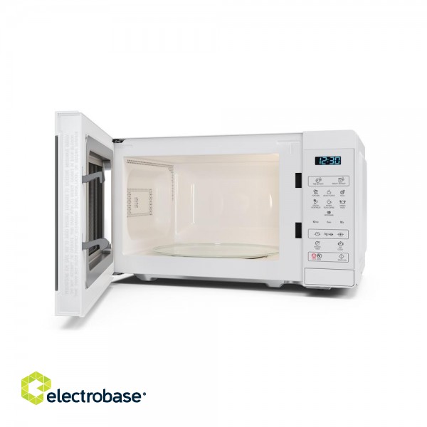 Sharp | Microwave Oven | YC-MS02E-C | Free standing | 800 W | White paveikslėlis 4