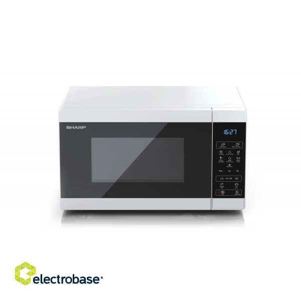 Sharp | YC-MS02E-W | Microwave Oven | Free standing | 20 L | 800 W | White image 3