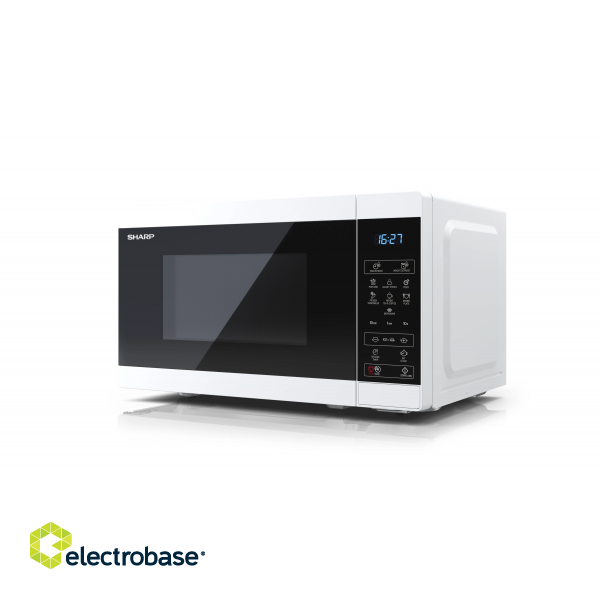Sharp | Microwave Oven | YC-MS02E-W | Free standing | 20 L | 800 W | White image 5