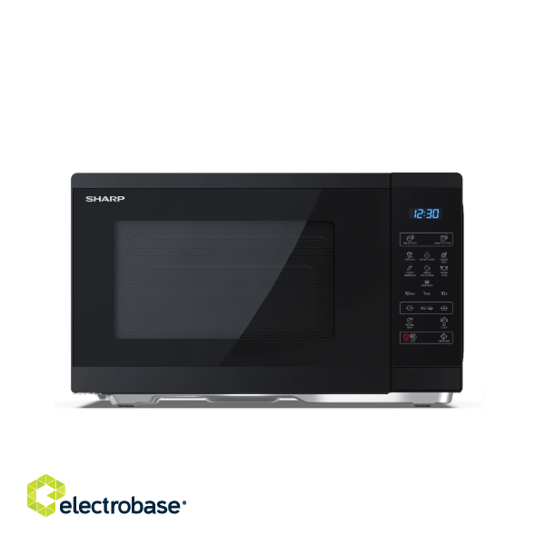 Sharp | Microwave Oven | YC-MS252AE-B | Free standing | 25 L | 900 W | Black paveikslėlis 1