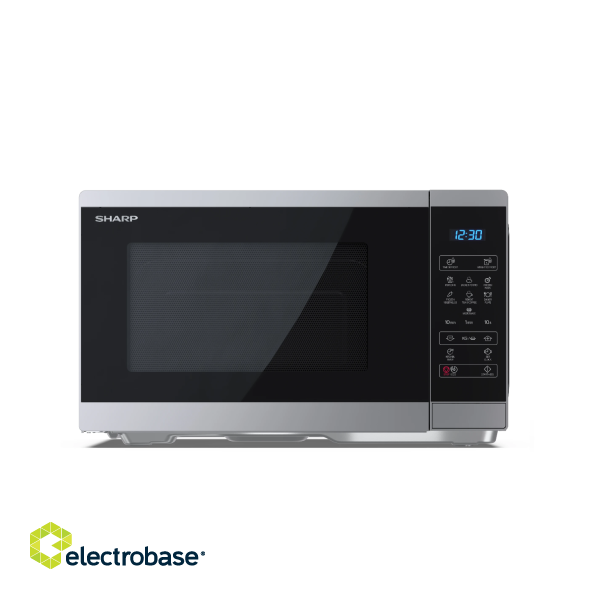 Sharp | Microwave Oven | YC-MS252AE-S | Free standing | 25 L | 900 W | Silver фото 1