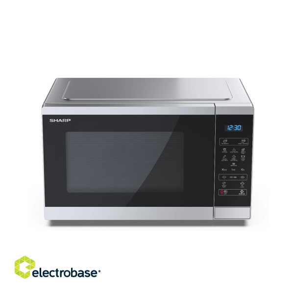 Sharp | Microwave Oven | YC-MS252AE-S | Free standing | 25 L | 900 W | Silver image 3
