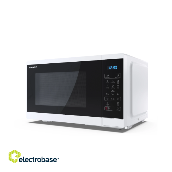 Sharp | Microwave Oven | YC-MS252AE-W | Free standing | 25 L | 900 W | White фото 3