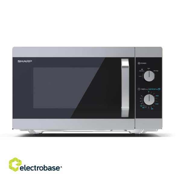 Sharp | Microwave oven | YC-MS31E-S | Free standing | 900 W | Silver image 1