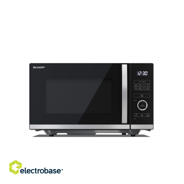 Sharp | Microwave Oven | YC-QS254AE-B | Free standing | 25 L | 900 W | Black фото 1