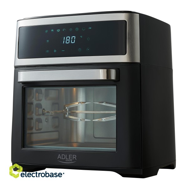 Adler | AD 6309 | Airfryer Oven | Power 1700 W | Capacity 13 L | Stainless steel/Black image 4