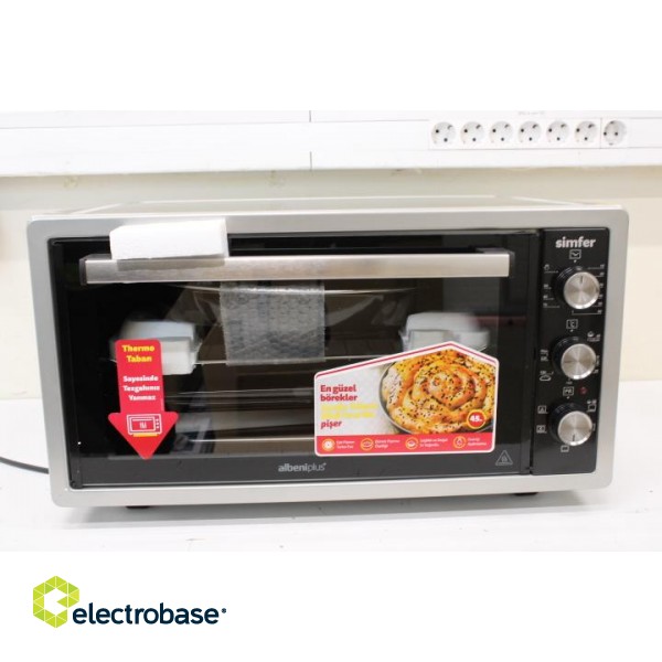 SALE OUT.  | Simfer | 45 L | M 4543 TURBO | Midi Oven | Stainless Steel | UNPACKED image 6