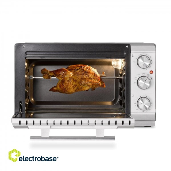 Caso | Compact oven | TO 20 SilverStyle | Easy Clean | Compact | 1500 W | Silver image 10
