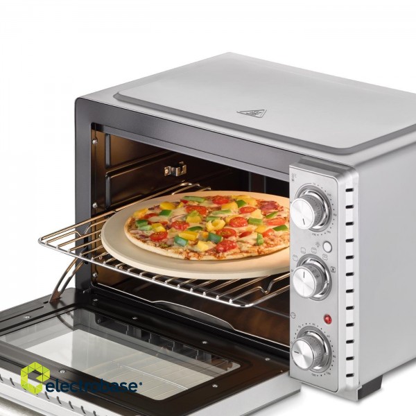 Caso | Compact oven | TO 26 SilverStyle | Easy Clean | Compact | 1500 W | Silver фото 2