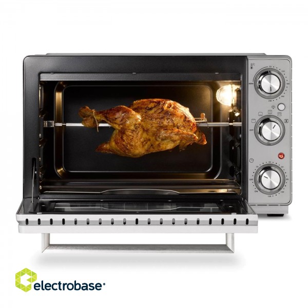 Caso | Compact oven | TO 26 SilverStyle | Easy Clean | Compact | 1500 W | Silver paveikslėlis 10