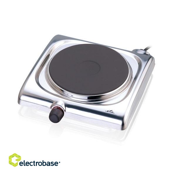 ETA | Table Hob | ETA310990050 | Number of burners/cooking zones 1 | Mechanical | Stainless steel | Electric фото 1