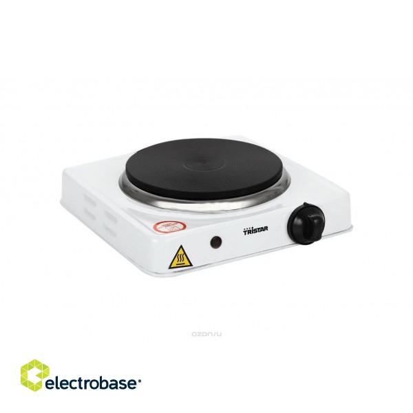 Tristar | Free standing table hob | KP-6185 | Number of burners/cooking zones 1 | Rotary | Black image 7