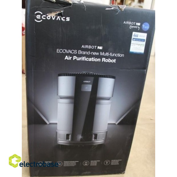 SALE OUT. Ecovacs AIRBOT Z1 Air purification and filtration robot paveikslėlis 4
