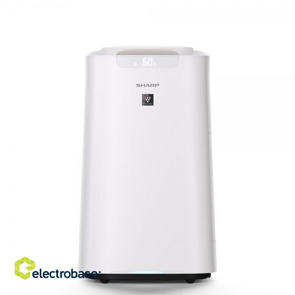 Sharp | Air Purifier with humidifying function | UA-KIL60E-W | 5.5-61 W | Suitable for rooms up to 50 m² | White image 3
