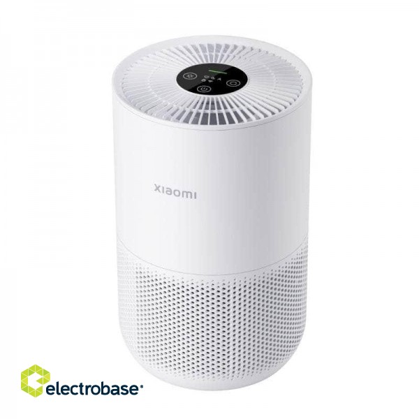 Xiaomi | Smart Air Purifier 4 Compact EU | 27 W | Suitable for rooms up to 16-27 m² | White фото 1
