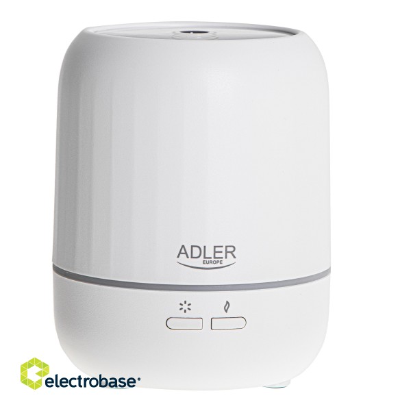 Adler | Ultrasonic aroma diffuser 3in1 | AD 7968 | Ultrasonic | Suitable for rooms up to 25 m² | White image 1