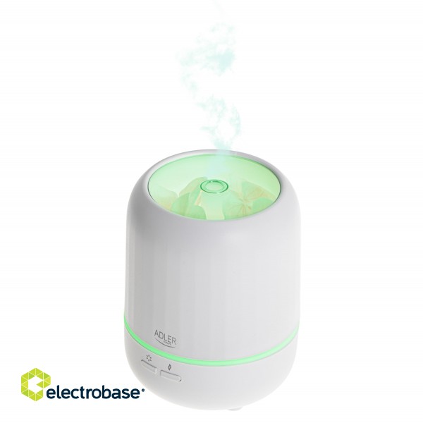 Adler | Ultrasonic aroma diffuser 3in1 | AD 7968 | Ultrasonic | Suitable for rooms up to 25 m² | White image 3