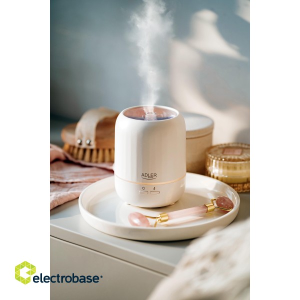 Adler | Ultrasonic aroma diffuser 3in1 | AD 7968 | Ultrasonic | Suitable for rooms up to 25 m² | White image 10