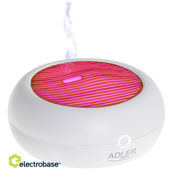 Adler | AD 7969 | USB Ultrasonic aroma diffuser 3in1 | Ultrasonic | Suitable for rooms up to 25 m² | White image 1