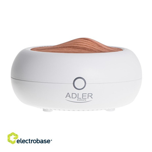 Adler | AD 7969 | USB Ultrasonic aroma diffuser 3in1 | Ultrasonic | Suitable for rooms up to 25 m² | White image 2