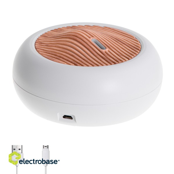 Adler | AD 7969 | USB Ultrasonic aroma diffuser 3in1 | Ultrasonic | Suitable for rooms up to 25 m² | White image 6