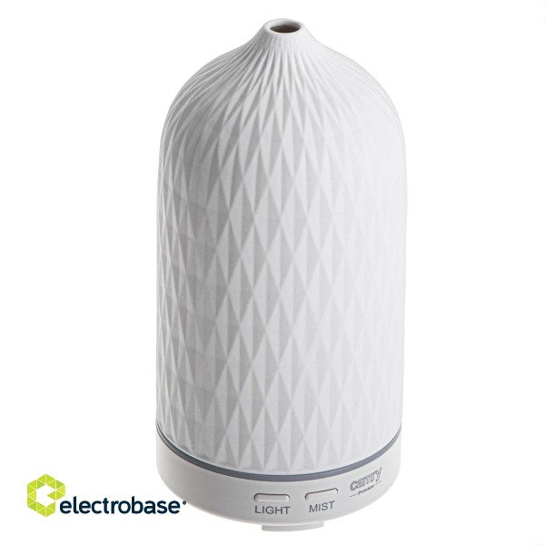 Camry | CR 7970 | Ultrasonic aroma diffuser 3in1 | Ultrasonic | Suitable for rooms up to 25 m² | White image 2