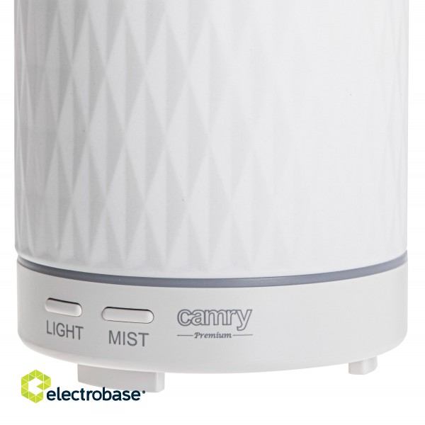 Camry | CR 7970 | Ultrasonic aroma diffuser 3in1 | Ultrasonic | Suitable for rooms up to 25 m² | White image 4