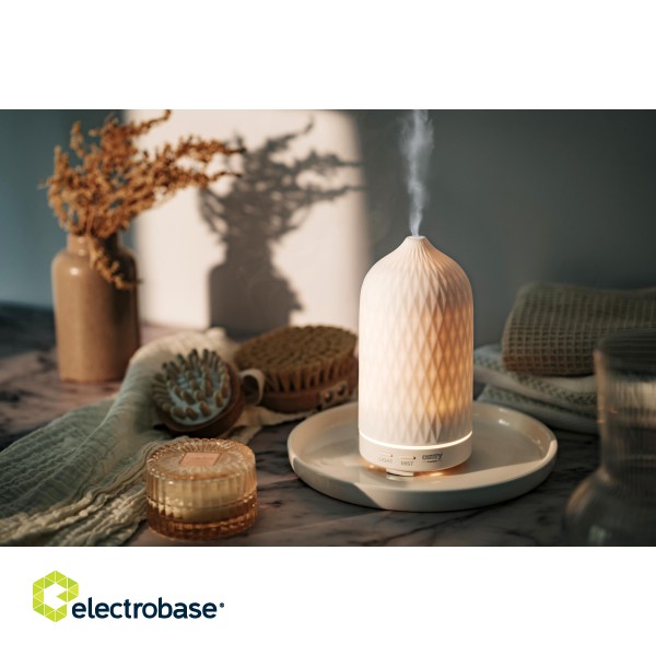 Camry | Ultrasonic aroma diffuser 3in1 | CR 7970 | Ultrasonic | Suitable for rooms up to 25 m² | White фото 7