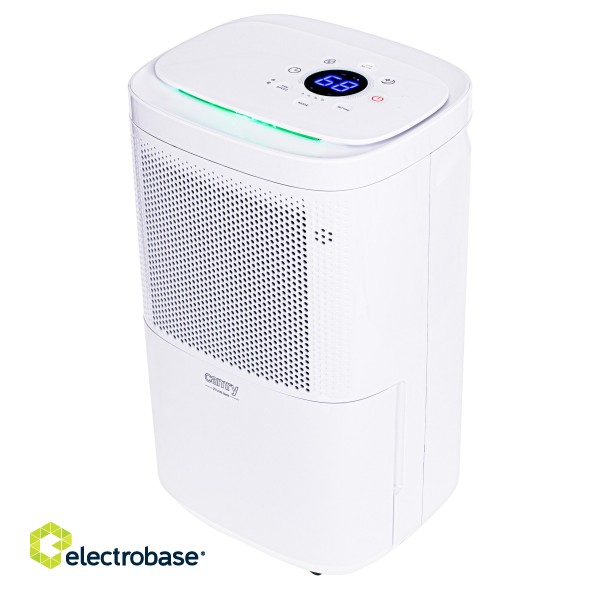 Camry | Air Dehumidifier | CR 7851 | Power 200 W | Suitable for rooms up to 60 m³ | Suitable for rooms up to  m² | Water tank capacity 2.2 L | White фото 2