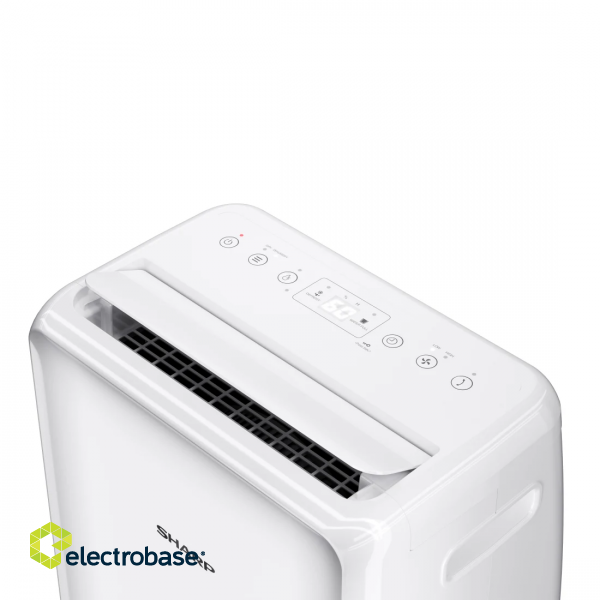 Sharp | Dehumidifier | UD-P20E-W | Power 270 W | Suitable for rooms up to 48 m² | Water tank capacity 3.8 L | White paveikslėlis 5