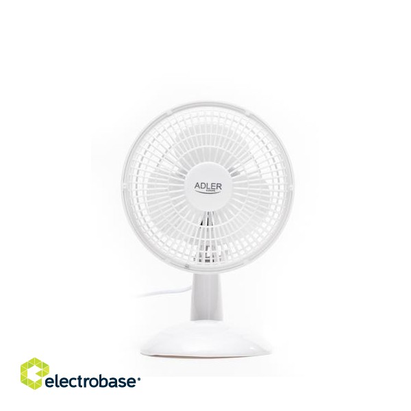 AD 7301 | Adler | Table Fan | White | Diameter 15 cm | Number of speeds 2 | 30 W | No фото 1