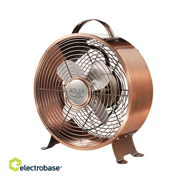 Adler | Fan | AD 7324 | Loft Fan | Copper | Diameter 20 cm | Number of speeds 2 | 50 W | No image 1