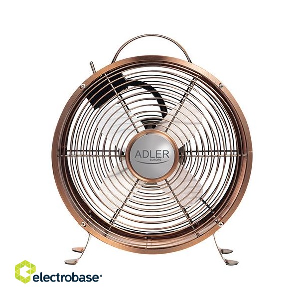 Adler | Fan | AD 7324 | Loft Fan | Copper | Diameter 20 cm | Number of speeds 2 | 50 W | No image 3