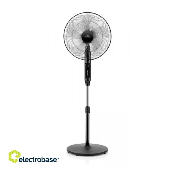 ETA | Naos Fan | ETA260790000 | Stand Fan | Black | Diameter 43 cm | Number of speeds 4 | Oscillation | 50 W | Yes image 2