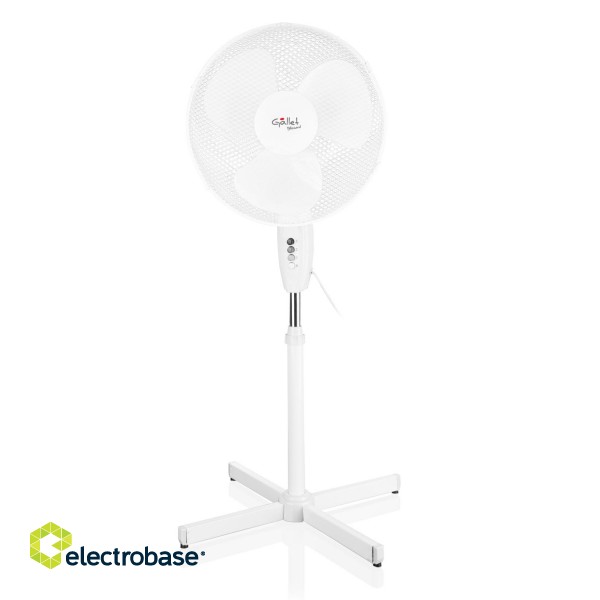 Gallet | VEN16S | Stand Fan | White | Diameter 40 cm | Number of speeds 3 | Oscillation | 45 W | No | Timer