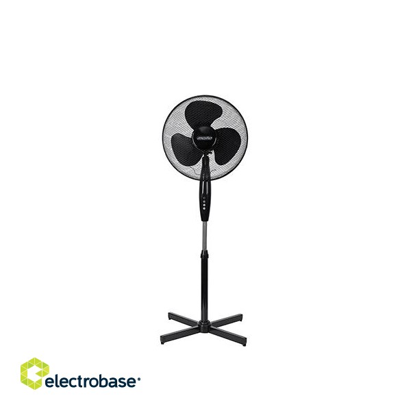 Mesko | Fan | MS 7311 | Stand Fan | Black | Diameter 40 cm | Number of speeds 3 | Oscillation | 45 W | No image 1