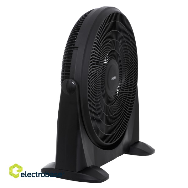 Mesko | Fan | MS 7330 | Velocity floor | Black | Diameter 50 cm | Number of speeds 3 | Oscillation | 180 W | No image 5