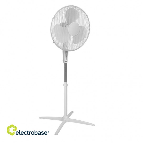 Tristar | Stand fan | VE-5898 | Stand Fan | White | Diameter 40 cm | Number of speeds 3 | Oscillation | 45 W | Yes image 1