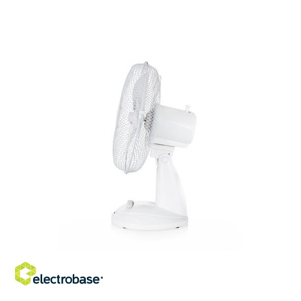 Tristar | VE-5930 | Desk fan | White | Diameter 30 cm | Number of speeds 3 | Oscillation | 40 W | No image 3