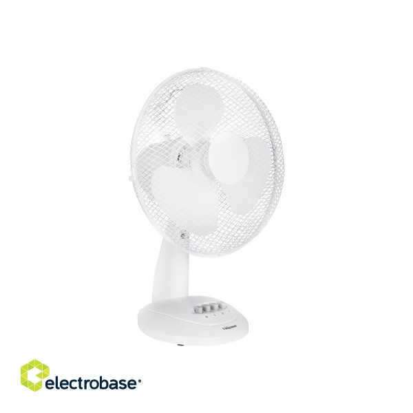 Tristar | VE-5930 | Desk fan | White | Diameter 30 cm | Number of speeds 3 | Oscillation | 40 W | No image 2