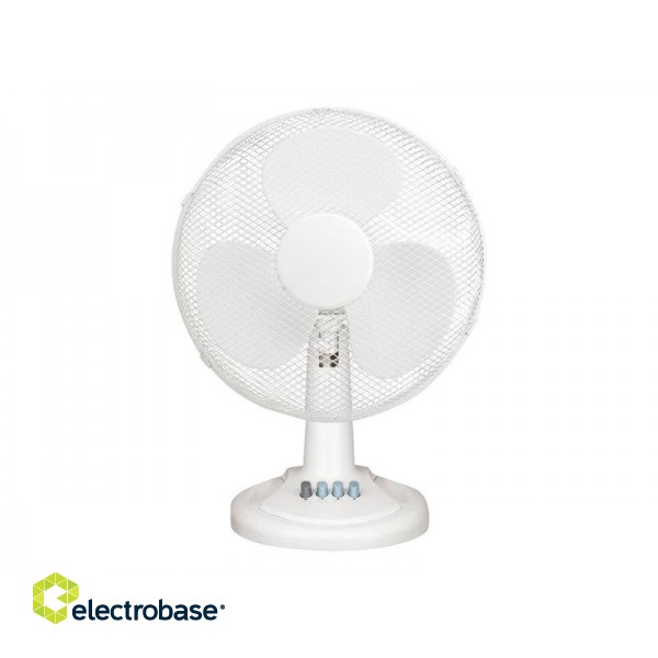 Tristar | VE-5930 | Desk fan | White | Diameter 30 cm | Number of speeds 3 | Oscillation | 40 W | No image 4