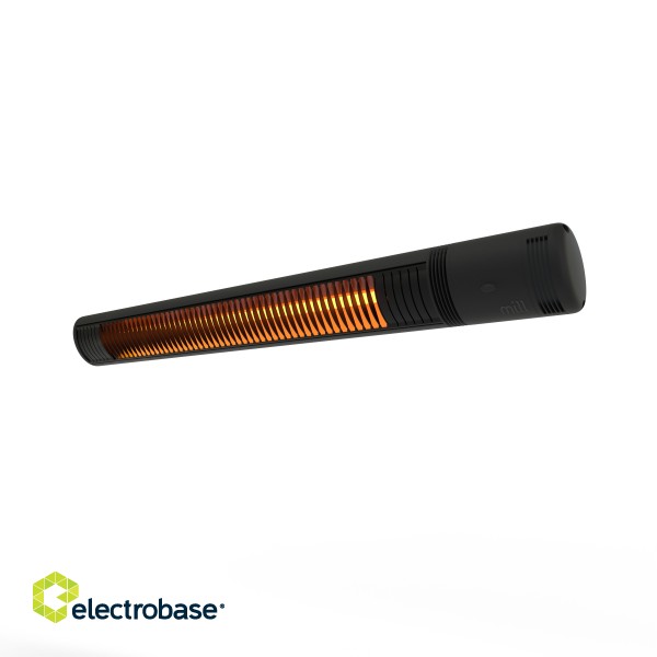 Mill | Outdoor Heater | OH2000ULGPSLIM | Patio heater | 2000 W | Black | IP65 image 1