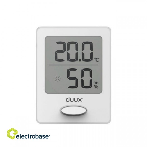 Duux | White | LCD display | Hygrometer + Thermometer | Sense image 3
