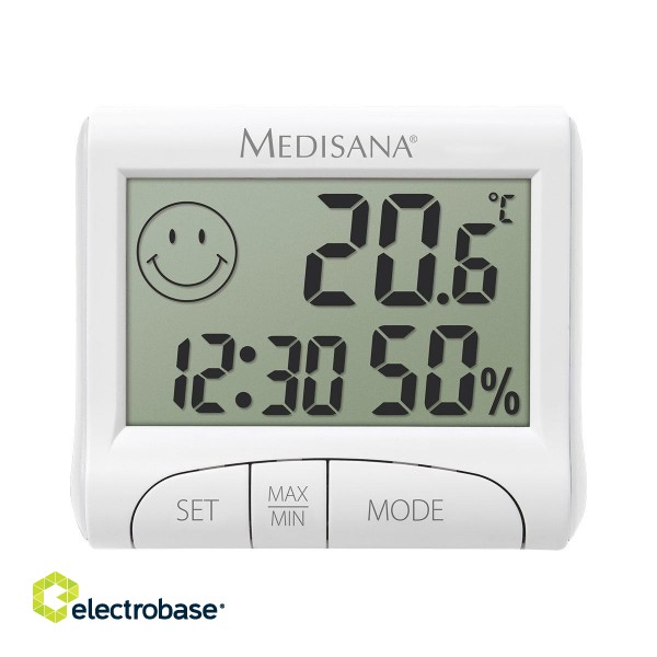 Medisana | Digital Thermo Hygrometer | HG 100 | White paveikslėlis 4