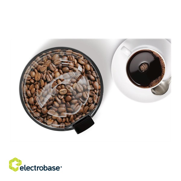 Bosch | Coffee Grinder | TSM6A013B | 180 W | Coffee beans capacity 75 g | Black paveikslėlis 8