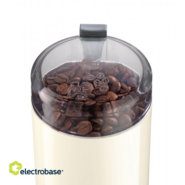 Bosch | Coffee Grinder | TSM6A017C | 180 W | Coffee beans capacity 75 g | Beige фото 7
