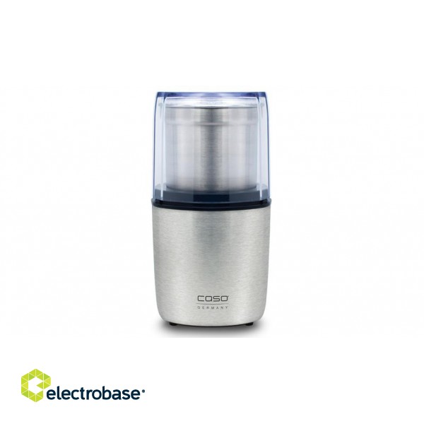 Caso | 1830 | Electric coffee grinder | 200 W W | Lid safety switch | Number of cups 8 pc(s) | Stainless steel image 5