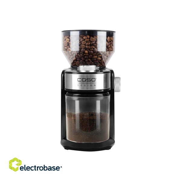 Caso | Coffee grinder | Barista Crema | 150 W | Coffee beans capacity 240 g | Number of cups 12 pc(s) | Black image 2