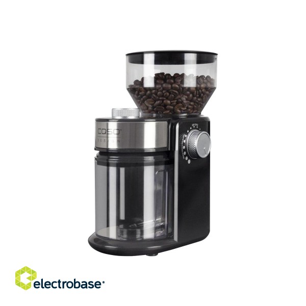 Caso | Coffee grinder | Barista Crema | 150 W | Coffee beans capacity 240 g | Number of cups 12 pc(s) | Black image 4